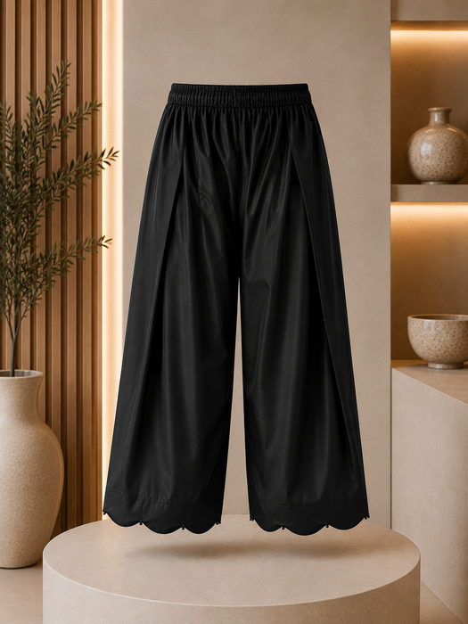 Black Traditional Farshi Shalwar